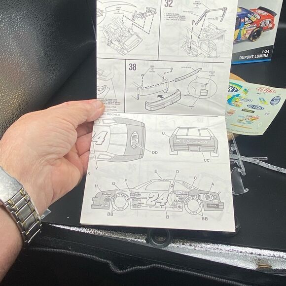 COPY - NIOB NASCAR model car skill level 3 of the Jeff Gordon stock car driven … - Picture 15 of 16